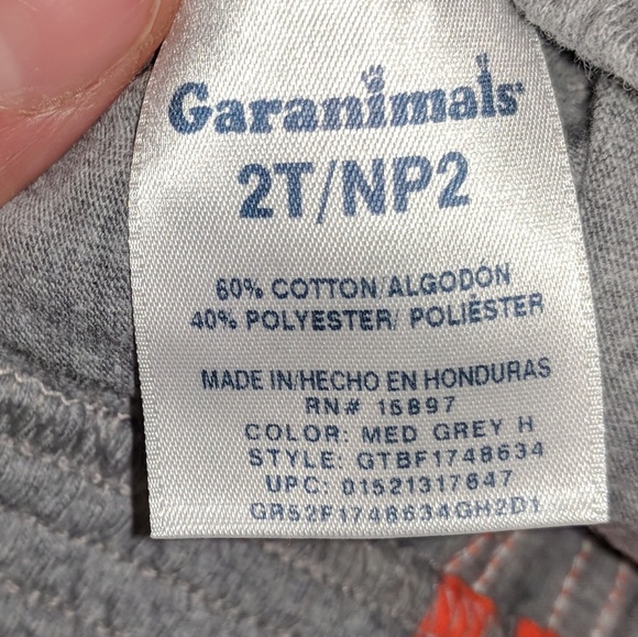 Garanimals 2-pair set banded bottom sweatpants 2T - Picture 3 of 3